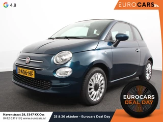 Fiat 500C 1.2 Lounge Automaat | Cruise Control | Parkeersensoren Achter | Climate Control | Elektrische Ramen | Lichtmetalen velgen | Display