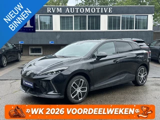 MG MG 4 Electric luxury VAN: 24.900,- VOOR: 22.440,- UW WKVOORDEEL: 2.460,- | SOH 97%|360 CAMERA| 7 JAAR MG GARANTIE T/M 02-2031| ELEK. STOEL| DODE HOEK SENSOR| STOEL + STUURVERWARMING| ADAPTIVE CRUISE CONTROL