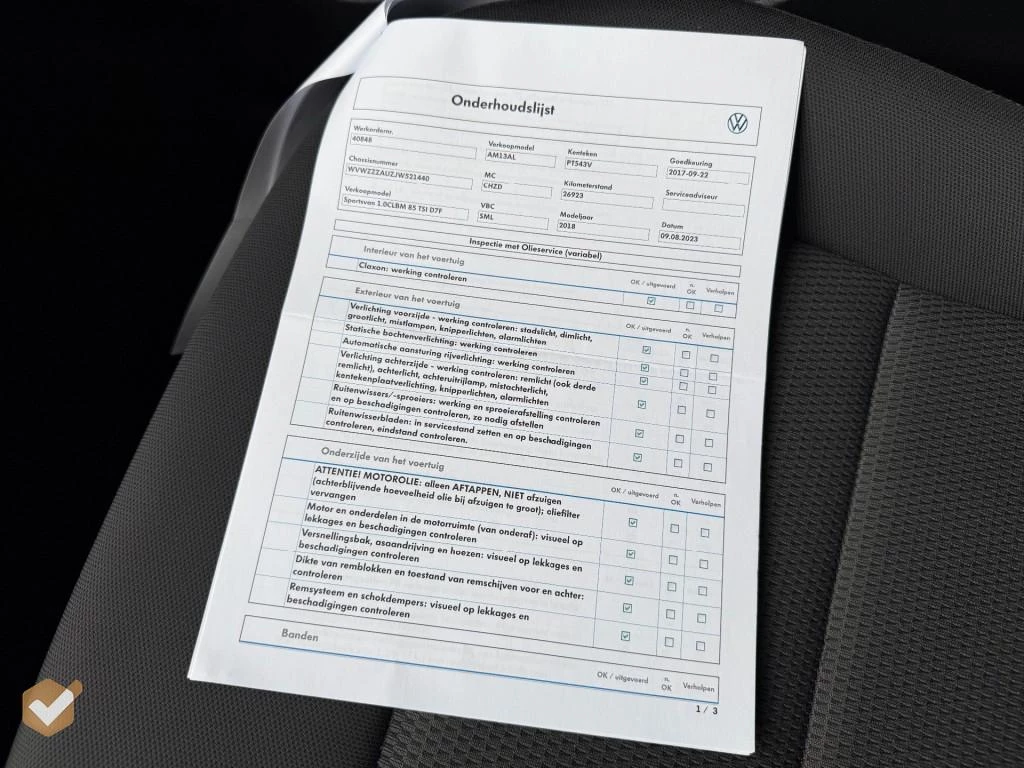 Hoofdafbeelding Volkswagen Golf Sportsvan