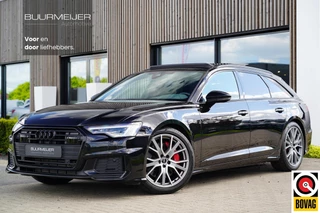 Audi A6 Avant 55 TFSI e Quattro Competition - Vol uitgevoerd - Dealer onderhouden - Panoramisch schuif/kanteldak - 3 x S-Line - Semi elektrische trekhaak - Matrix - 20'' -