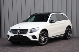 Mercedes-Benz GLC 300 AMG 4-Matic | 258PK | Pano | Keyles-go | Head-up | Burmester | Sfeerverlichting | Memory | Distronic+ | ILS | Standkachel | Trekhaak | 2017.