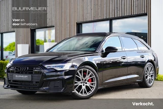 Audi A6 Avant 55 TFSI e Quattro Competition - Vol uitgevoerd - Dealer onderhouden - Panoramisch schuif/kanteldak - 3 x S-Line - Semi elektrische trekhaak - Matrix - 20'' -