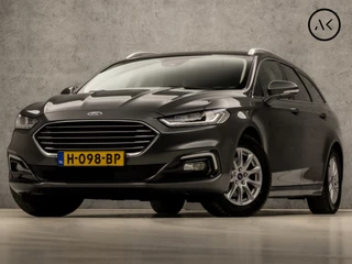 Ford Mondeo Wagon 2.0 IVCT HEV Titanium 191Pk Automaat (APPLE CARPLAY, GROOT NAVI, CAMERA, STOELVERWARMING, ELEK SPORTSTOELEN, TREKHAAK, GETINT GLAS, ADAPTIVE CRUISE, NIEUWE APK, NIEUWSTAAT)