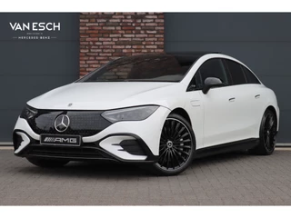 Hoofdafbeelding Mercedes-Benz EQE Mercedes-Benz EQE 300 Premium AMG Line 89 kWh | Hyperscreen | Airmatic | Achterasbesturing | Distronic+ | Stoelventilatie | Burmester | HUD | Verwarmd Stuurwiel | Digital Light | Panoramadak | Warmtepomp |