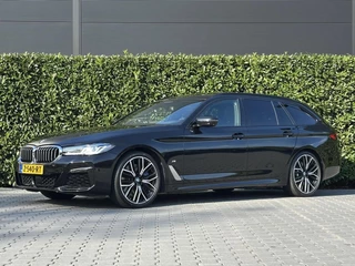 BMW 5-serie Touring 540i xDrive High Executive Edition, FACELIFT, M-PAKKET, PANO, COMFORTSTOELEN, LASER, SOFTCLOSE, LANE, CRUISE, HUD, KEYLESS, NAVI, 360 CAMERA, DODEHOEK, STOELVERWARMING/VERKOELING, ELEKTRISCHE KOFFERKLEP