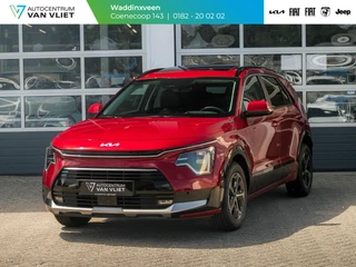 Kia Niro 1.6 GDi Hybrid DynamicPlusLine l Direct leverbaar l ANWB Private Lease v.a. € 484,-| Snelle Levering | LED | Clima | Navi | Carplay | Stoel&Stuur Verwarming | Schuif-/Kanteldak | Head-up display