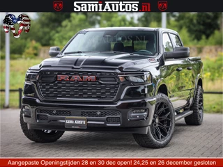 Dodge Ram Pick-Up TradesMan 6 Persoons Uitvoering | LEDER RS | 420Pk 636Nm | | Comfortabele Dubbele Cabine met Royale 6 Zitplaatsen | BPM vrij | Nu Leverbaar uit Voorraad | Voorraad Nr 2217- 2911