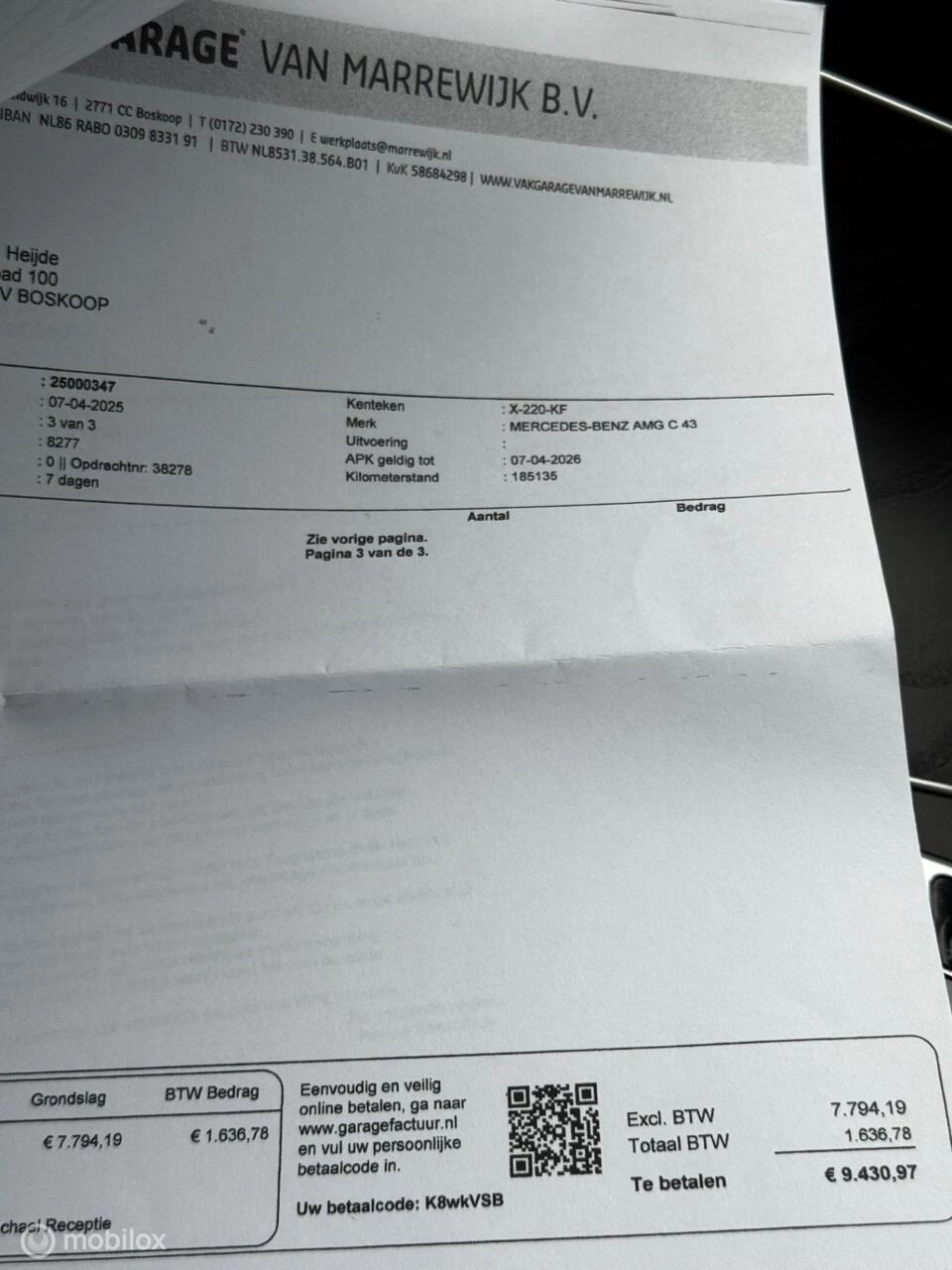 Hoofdafbeelding Mercedes-Benz C-Klasse