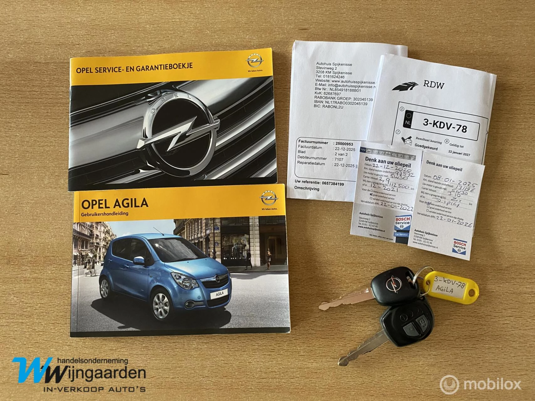 Hoofdafbeelding Opel Agila