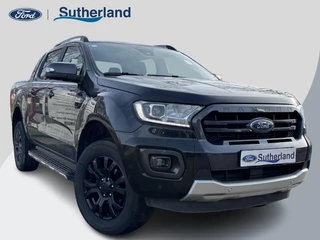 Hoofdafbeelding Ford Ranger Ford Ranger 2.0 EcoBlue Wildtrak Dubbele Cabine | SCI |214pk Automaat | Adaptieve Cruise | Stoelverwarming | Trekhaak | 3.500kg Trekgewicht