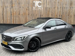 Mercedes CLA-klasse 180 AMG Automaat | Sportuitlaat | Panoramadak | Leer/alcantara bekleding | Stoelverwarming | Achteruitrijcamera | LED koplampen | Navigatiesysteem | Parkeersensoren voor en achter