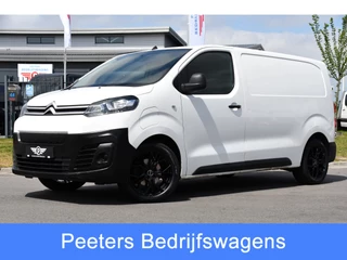 Hoofdafbeelding Citroën ë-Jumpy Citroën ë-Jumpy L2 50 kWh Black & White Edition Cruise, Sensoren, 136pk, Radio, Uniek!