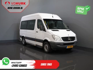 Mercedes-Benz Sprinter 313 2.2 CDI L2H2 €8.470 Incl. BTW BPM VRIJ! EXPORT Combi/ 9 Persoons/ Kombi/ 9P/ Airco/ Rolstoellift