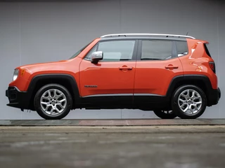 Jeep Renegade 1.4 MultiAir Limited Sport (NAVI,CLIMATE,CRUISE,TREKHAAK,RED EDITION,GETINT,LED,SPORTSTOELEN,LM VELGEN,NETTE STAAT)