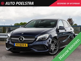 Mercedes-Benz A-klasse 180 Business Solution AMG Automaat LED Navigatie Camera Stoelverwarming Cruise control 18"