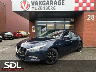 Hoofdafbeelding Mazda 3 Mazda 3 2.0 SkyActiv-G 120 GT-M // HEAD-UP DISPLAY // DODEHOEK // KEYLESS // BOSE AUDIO // NAVI // CAMERA+SENSOREN //