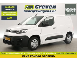 Citroën Berlingo 1.2 PureTech L1H1 | MARGE! | BENZINE | EMISSIEVRIJE ZONE | 111PK Airco Cruise PDC Elektrpakket Schuifdeur