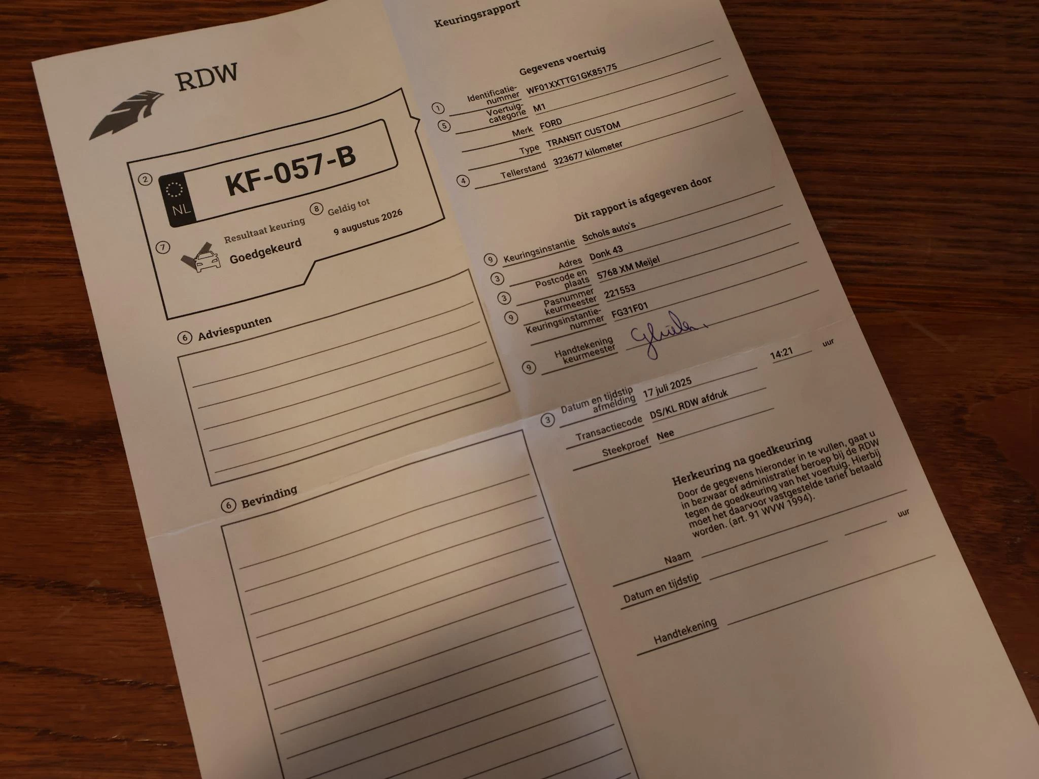 Hoofdafbeelding Ford Transit Custom