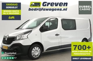 Renault Trafic 1.6 dCi T29 L2H1 Marge | Dubbele Cabine 5 Persoons Airco Cruise PDC Elektrpakket