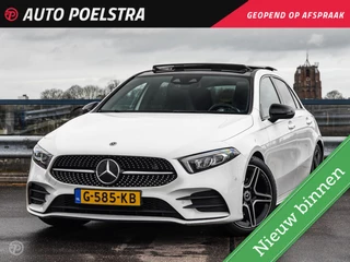 Mercedes-Benz A-klasse 180 Business Solution AMG Panoramadak Widescreen Camera Apple CarPlay Android Auto DAB Stoelverwarming LED