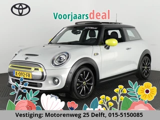 MINI YOURS 33 KWH.1e EIG ACCU 98 % !! BIJNA 2021. SCHUIFDAK. LEDER . GARANTIE TOT 2 JAAR *!