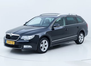 Skoda Superb Combi 1.4 TSI 125 PK NIEUWSTAAT LEER NAVI CRUISE XENON CLIMA MEMORY