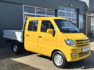 Hoofdafbeelding DFSK K02S DFSK K02S MMBS 100% procent elektrische MMBS Landbouwkenteken Openlaadbak Pick-up met 4-Persoons Oplaadkabel Handgeschakeld Trekker rijbewijs nodig T-rijbewijs