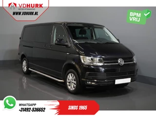 Volkswagen Transporter 2.0 TDI L2 DC Trendline Dubbel Cabine/ Sidebars/ Rearbar/ Navi/ Carplay/ PDC/ LMV/ Cruise/ Airco