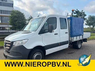 Mercedes-Benz Sprinter 514CDI Dubbelcabine Openlaadbak Airco Cruisecontrol Trekhaak EURO 6