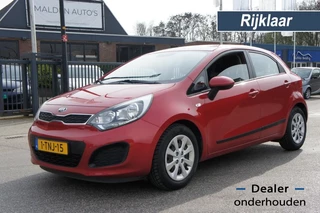 Hoofdafbeelding Kia Rio Kia Rio 1.2 CVVT LUXE NAVI/AIRCO/BLUETOOTH KEURIGE STAAT