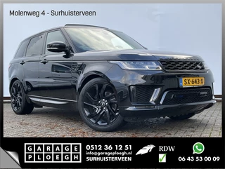 Land Rover Range Rover Sport 3.0 TDV6 HSE Pano Luchtv Stoelventilatie Stuurverw Black Edition Dynamic Orig-NL facelift Vol!