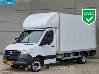 Mercedes Sprinter 514 CDI Automaat Laadklep Dubbellucht Airco Cruise Bakwagen Meubelbak Koffer Airco Cruise control