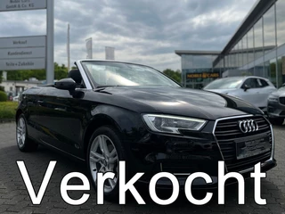 Audi A3 Cabriolet 35 Tfsi Design ** XENON, NAVI, HALF-LEDER, CRUISE, 2-zone AIRCO, 17-inch LMV ** 1e EIG - Slechts 23.600km. ** ** INFORMEER OOK NAAR ONZE AANTREKKELIJKE FINANCIAL-LEASE TARIEVEN **