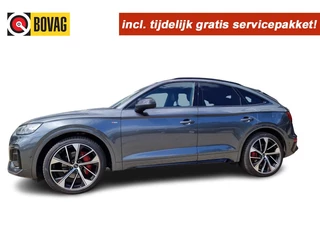 Audi Q5 Sportback 55 TFSI e 367pk S-Line Black Line Quattro Matrix Luchtv. HUD trekh. 21