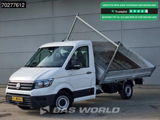 Hoofdafbeelding Volkswagen Crafter Volkswagen Crafter 140pk Automaat 3-zijdige Kipper Trekhaak Airco Tipper Benne Kieper Airco Trekhaak
