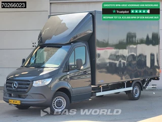 Mercedes Sprinter 317 CDI Automaat Bakwagen Laadklep Lat om Lat Navi Airco Cruise Meubelbak Koffer 22m3 Airco Cruise control