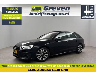 Audi A4 35 TFSI S line 150PK Pano Carplay Clima Cruise LED Sfeer Navi Virtual 18"LMV Parkeersensoren