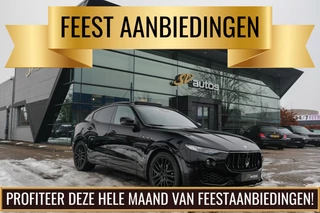 Maserati Levante Gransport 3.0 V6 D 275pk Panoramadak Schaalstoelen VOL!!! Carbon pakket NLauto 21" LMV Stoelkoeling Luchtvering