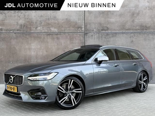Volvo V90 2.0 T4 R-Design | Polestar Engineered | Trekhaak | Panoramdak | HUD | H&K | Memory stoelen 2x | Dealer onderhouden |