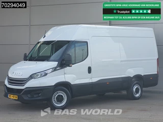 Iveco Daily 35S14 Automaat L2H2 3,5t Trekhaak LED Airco Cruise Camera Euro6 L2 12m3 Airco Trekhaak Cruise control
