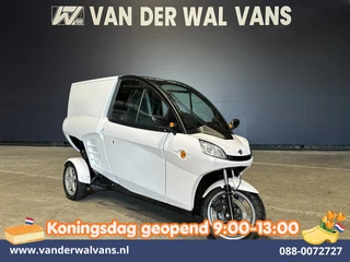 Carver Cargo Brommobiel Base 5.4 kWh | 100% Elektrisch | Ideaal parkeren in stad! | 45 km/u Verwarmde voorruit