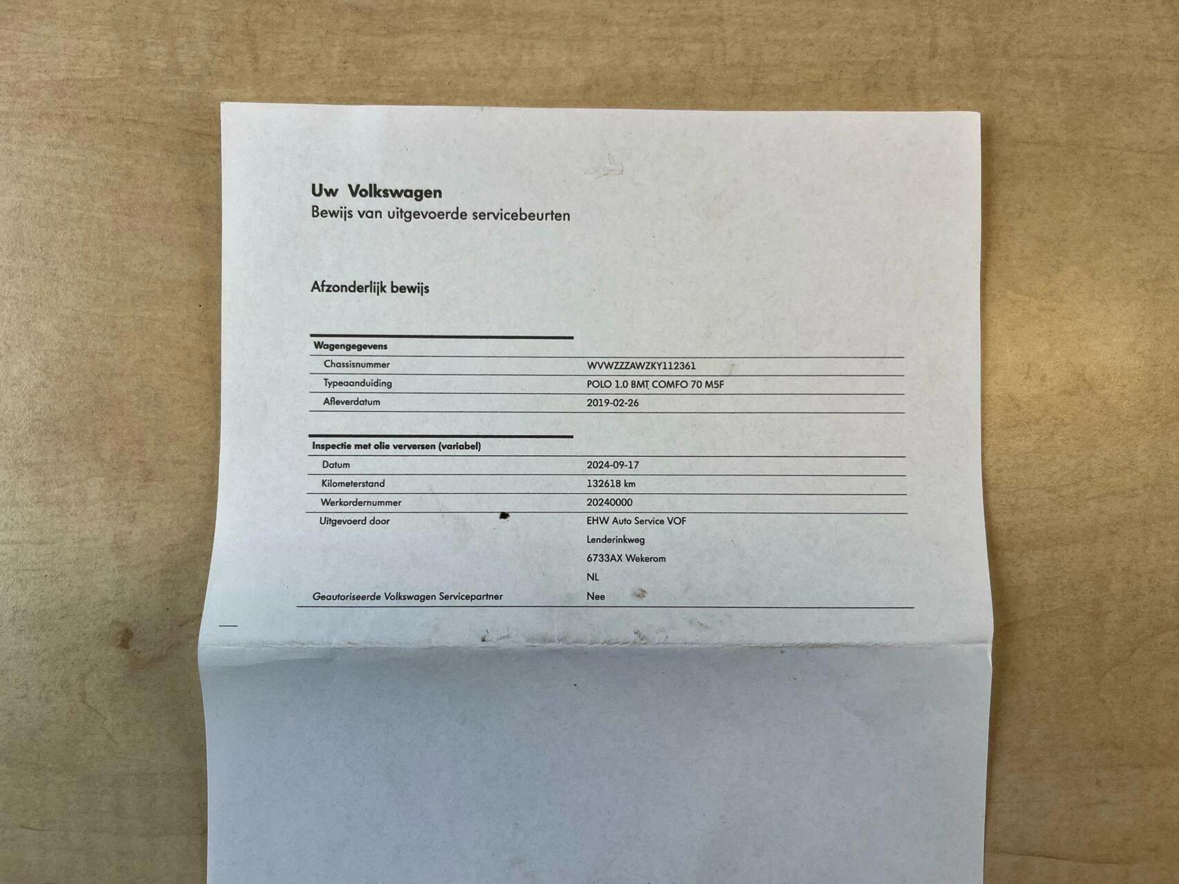 Hoofdafbeelding Volkswagen Polo