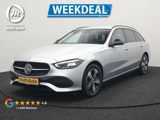 Mercedes-Benz C-Klasse Estate 300 e Avantgarde Plug In Hybrid 313pk Dealer O.H. PHEV | Adaptive Cruise | 360 Camera | Lederen Sportstoelen Verwarmd | Night Pakket | Apple Carplay | Sfeerverlichting | Blis | Navigatie | DAB |
