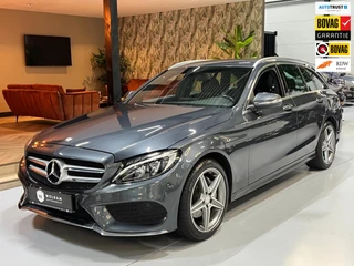 Mercedes-Benz C-klasse C 180 AMG Line | Trekhaak | Leder | Camera | LED | Cruise | Automaat