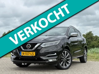 Nissan Qashqai 1.3 DIG-T Tekna+ | Brilliant Black | Leder/MemorySeats/Pano/AppConnect/CAM/ParkPilot/Stoelverw. - Zeer compleet!