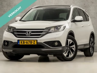 Honda CR-V 2.0 AWD Executive Sport 155Pk Automaat (PANORAMADAK, NAVIGATIE, CLIMATE, CAMERA, LEDER, ELEK SPORTSTOELEN, STOELVERWARMING, GETINT GLAS, TREKHAAK, XENON, NIEUWSTAAT)
