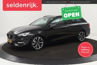 SEAT Leon 1.5 eTSI FR Launch Edition | Carplay |  Adaptive cruise | Trekhaak | Full LED | Park Assist | Dodehoek detectie | Sportstoelen