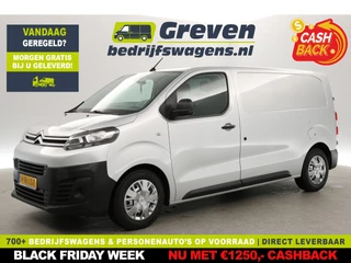 Citroën Jumpy BlueHDI L2H1 | MARGE! | Airco | Cruise | Carplay | Navigatie | Parkeersensoren