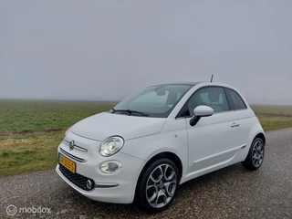 Fiat 500 1.2 automaat, clima, glazen dak, slechts 29.810 km!