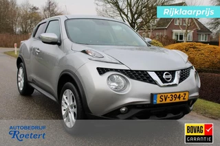 Hoofdafbeelding Nissan Juke Nissan Juke 1.2 DIG-T 116pk S/S Acenta ECC/Cruise/Navi/Camera/1e eigenaar